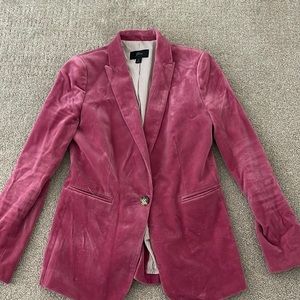 J.Crew Velvet Blazer